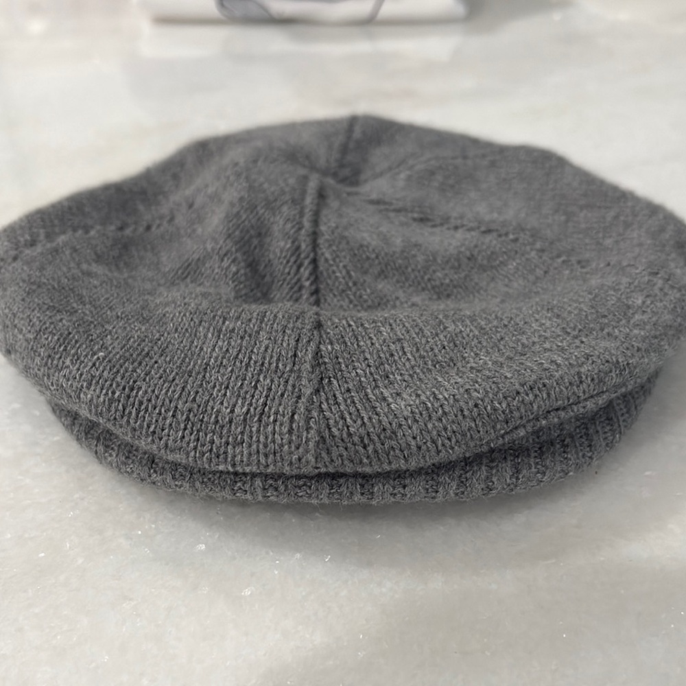 Janie and Jack Gray Classic Knit Hat